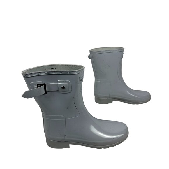 Hunter Womens Short Gloss Rain Boots Size 6 - Picture 6 of 10